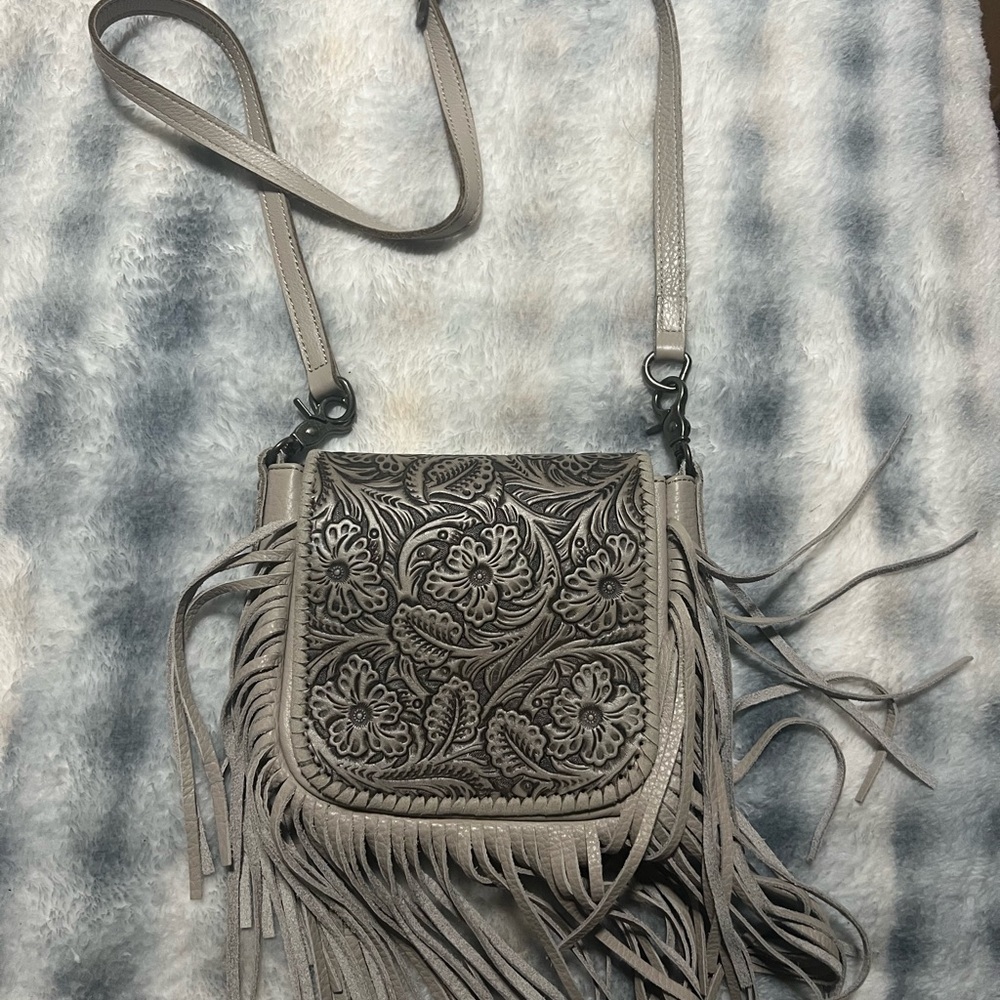 Montana West crossbody with fringe